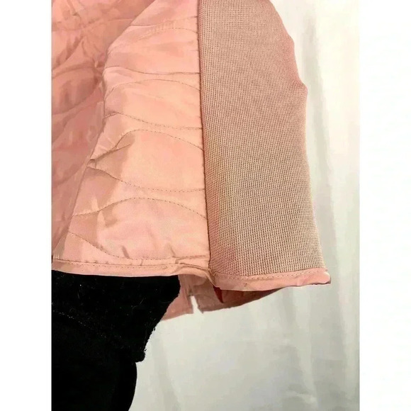 Pink Quilted Puffer Vest Onque Casual XL Womens Zipped Pockets - Picture 9 of 10